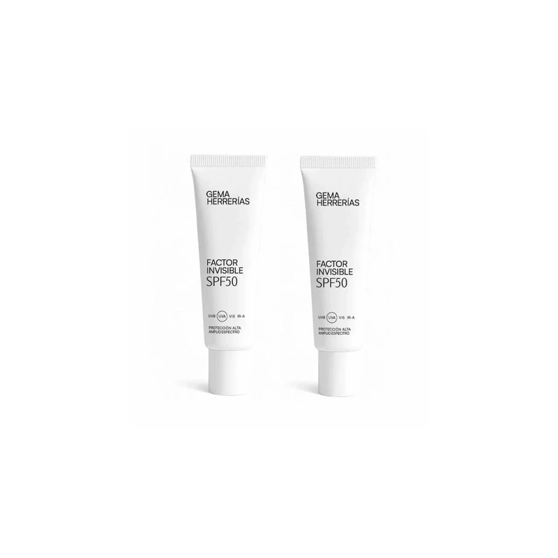 Gema Herrerias Invisible Factor Spf 50 2x50ml