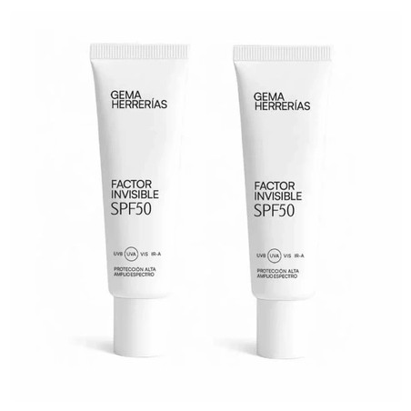 Gema Herrerias Invisible Factor Spf 50 2x50ml