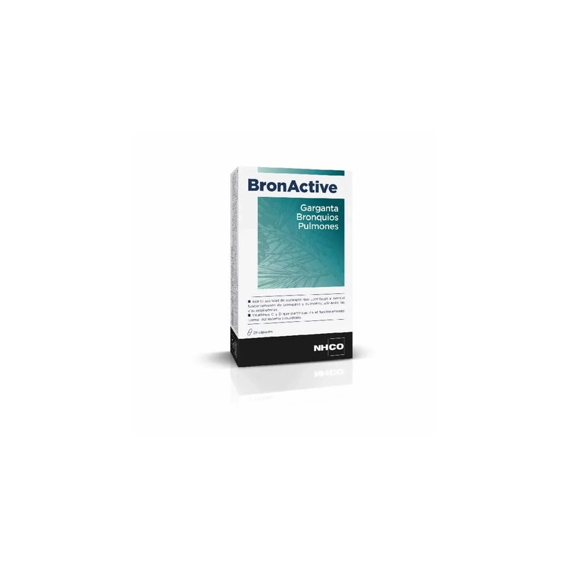 Nhco Bronactive 28 Capsules Dietary Supplement For Respiratory Health