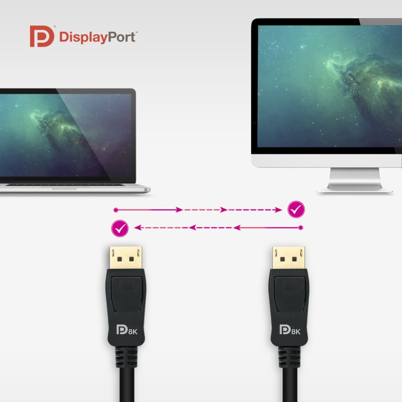 Nanocable 10.15.2500 câble DisplayPort 0,5 m Noir