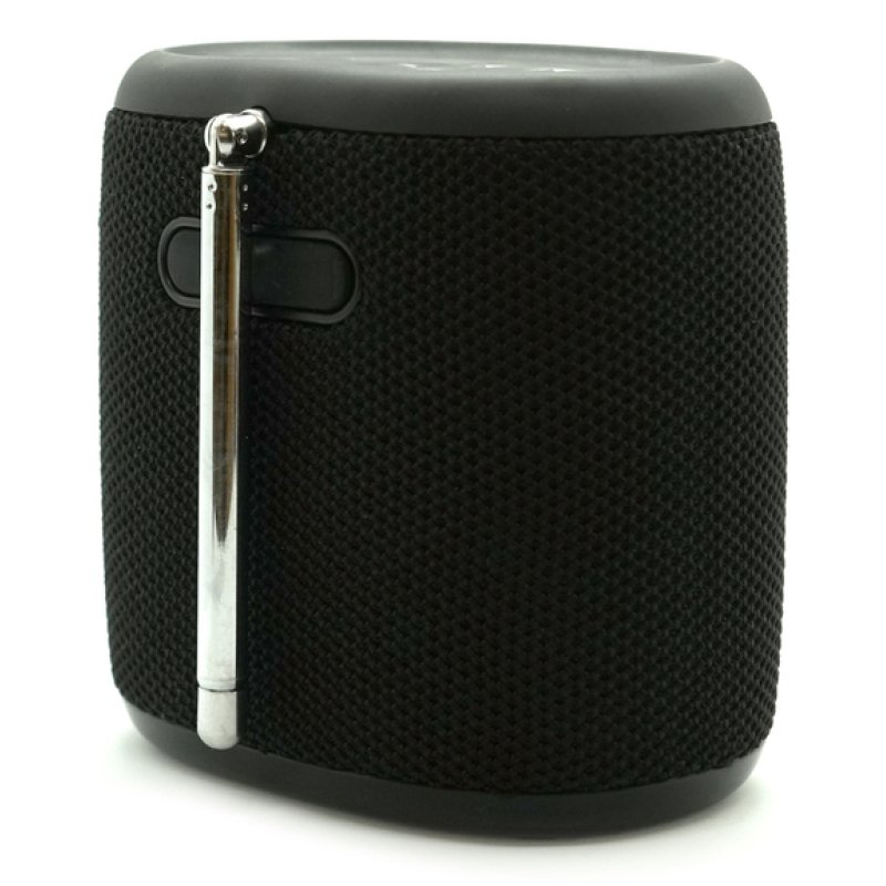 Pure Woodland Mini wasserdichter Outdoor-Lautsprecher mit FM/DAB Radio, schwarz