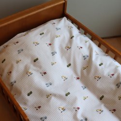 By Mats - Excavators Bed Linen Set - 100x140 cm x 40x45 cm (MAT263)