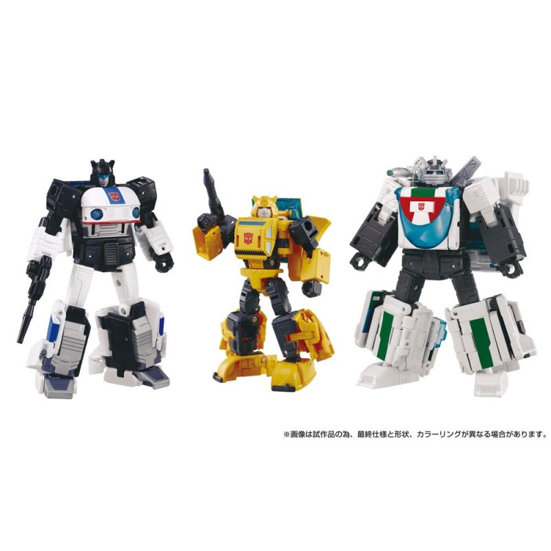 Transformers Dramatic Capture Series Action Figure 3-Pack Cybertron Chase