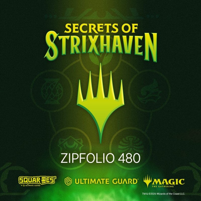 Ultimate Guard Zipfolio 480 Xenoskin Magic: The Gathering "Secrets of Strixhaven" - Lorehold