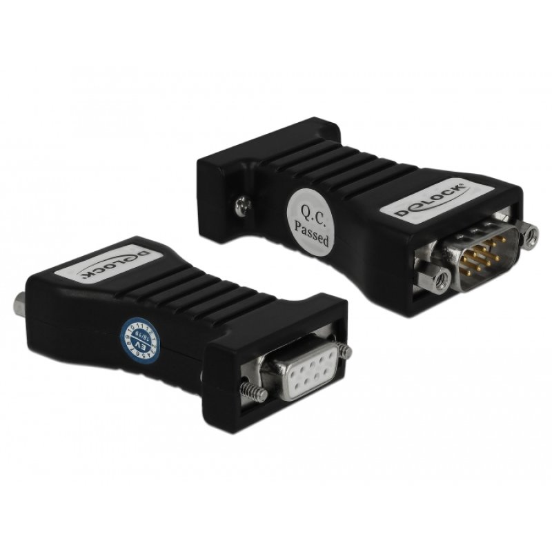 Konverter 1 x Seriell RS-232 DB9 zu 1 x Seriell RS-485 mit ESD Schutz 15 kV Überspannungsschutz 600 W und erweiterter