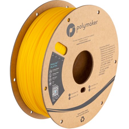 Polymaker PA07009 3D printing material Polylactic acid (PLA) Yellow 1 kg