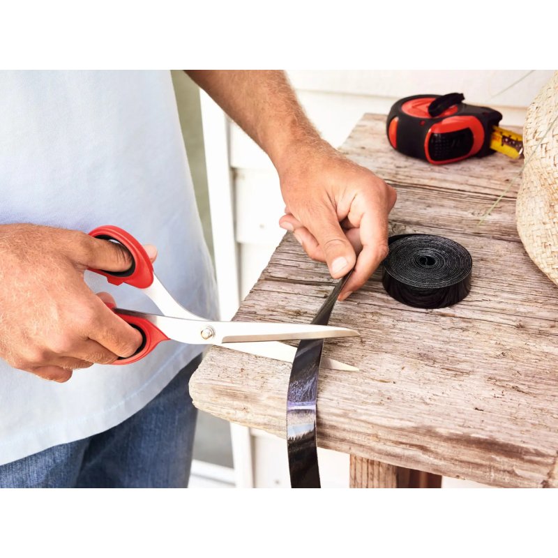 tesa Fliegengitter Insect Stop Magnetvorhang anthrazit 0,8 x 2,0 m