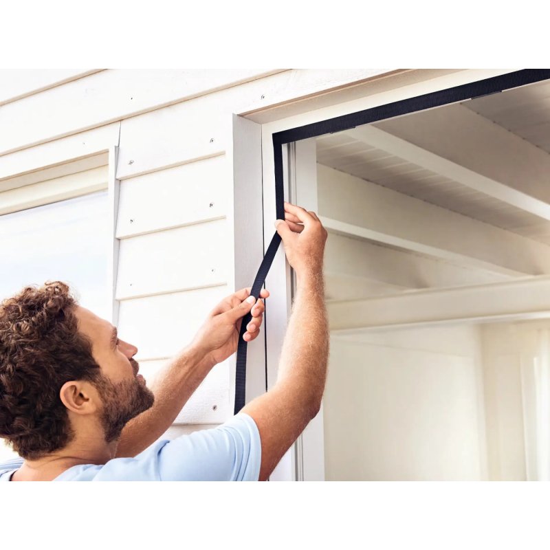 TESA 55374-00000-00 mosquito net Door Anthracite