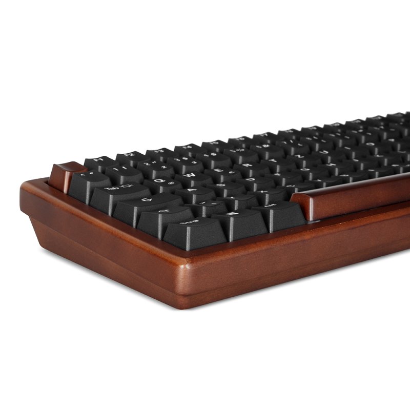 SKILLER SGK50 S3 Wood PBT (holz/schwarz, DE-Layout, Gateron G Pro 3.0 Yellow)