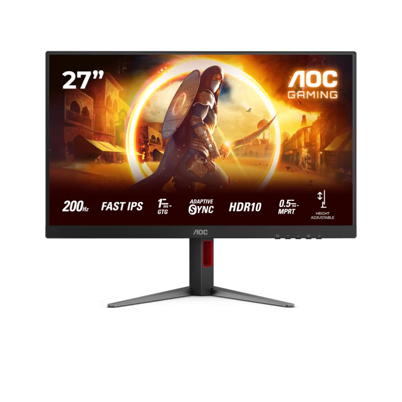 27IN 16:9 IPS 200HZ 1020X1080 HAS 130MM HDMI X 2X 2.0 DP X 1X