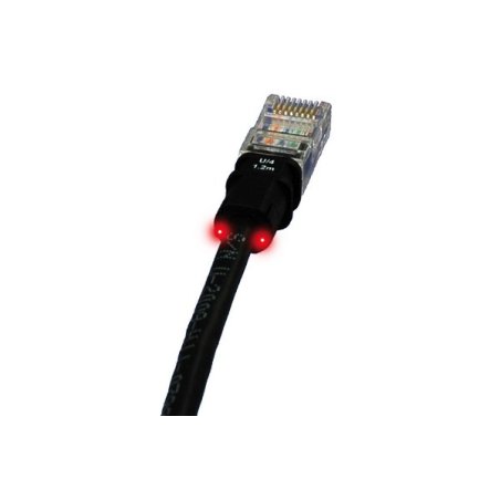 PatchSee PK-U-4 câble de réseau Noir 1,2 m Cat5e U/UTP (UTP)