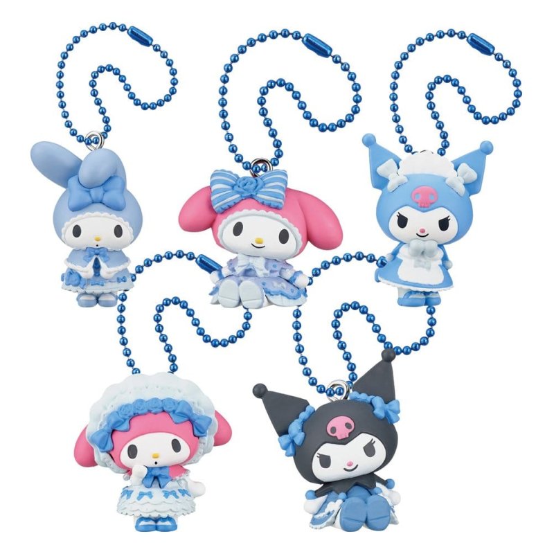 Sanrio Twinchees Mini Figures My Melody x Kuromi Sweet Lolita 5 cm Blind Pack Display (24)