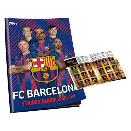 FC Barcelona 2025/26 Sticker Collection Album Set