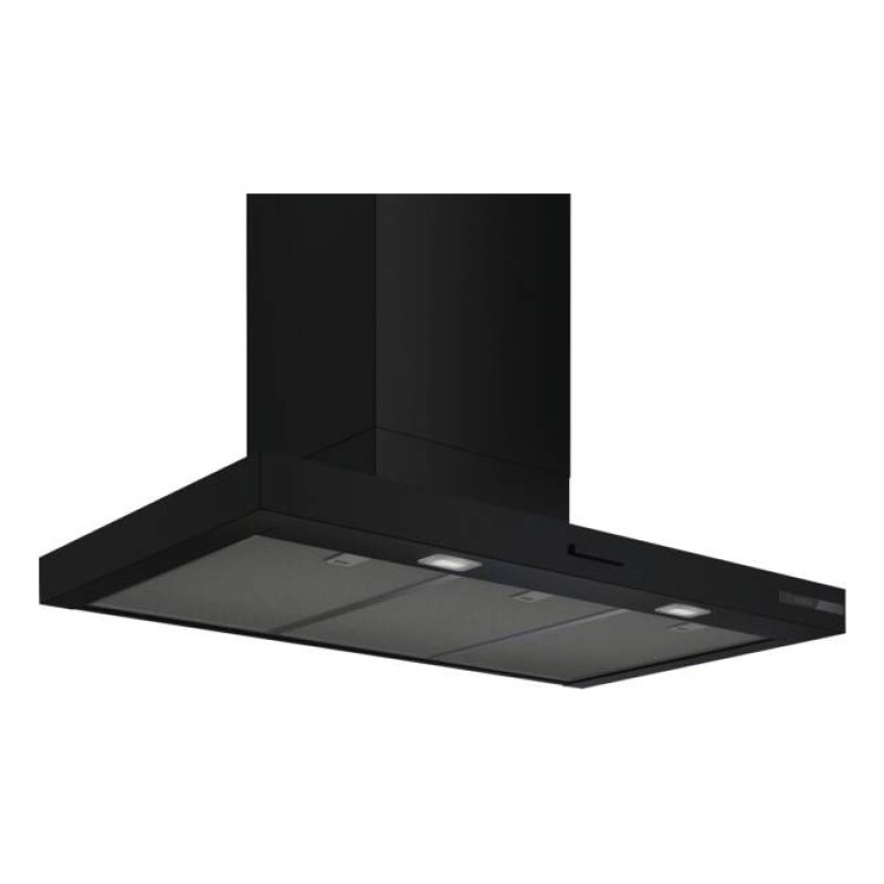 Bosch Serie 4 DWB95CC60 cooker hood Wall-mounted Black 594 m³/h