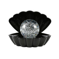 iTotal - Shell Lamp - Black - 17.6 × 12.6 × 14.6 cm