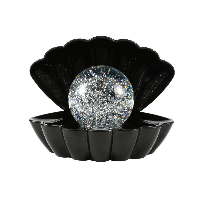 iTotal - Shell Lamp - Black - 17.6 × 12.6 × 14.6 cm