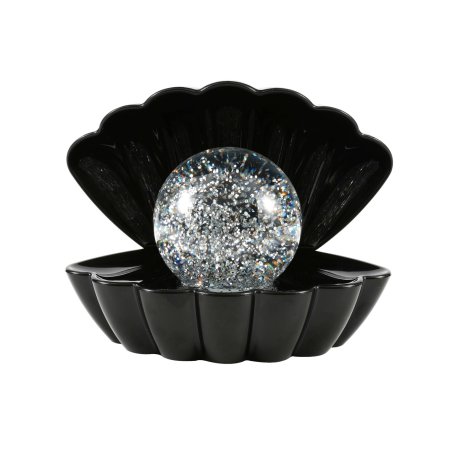 iTotal - Shell Lamp - Black - 17.6 × 12.6 × 14.6 cm