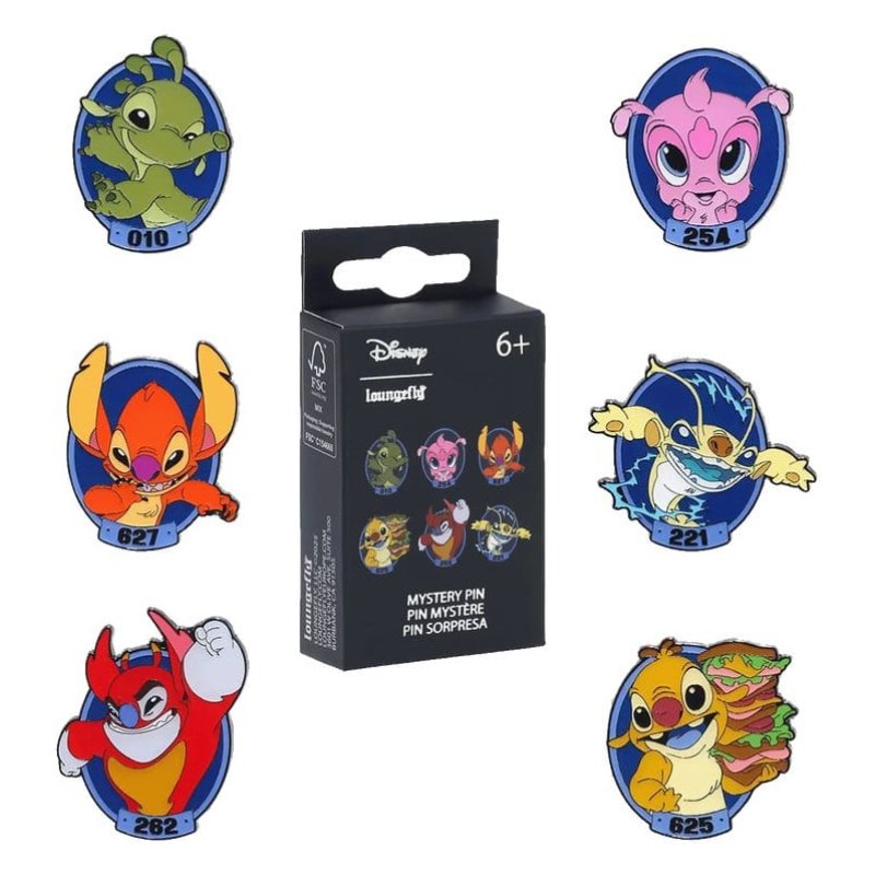 Lilo & Stitch Mini Figures Experiments PDQ 5 cm Display (12)