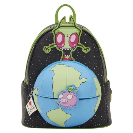 Nickelodeon by Loungefly Mini Backpack Invader Zim Glow