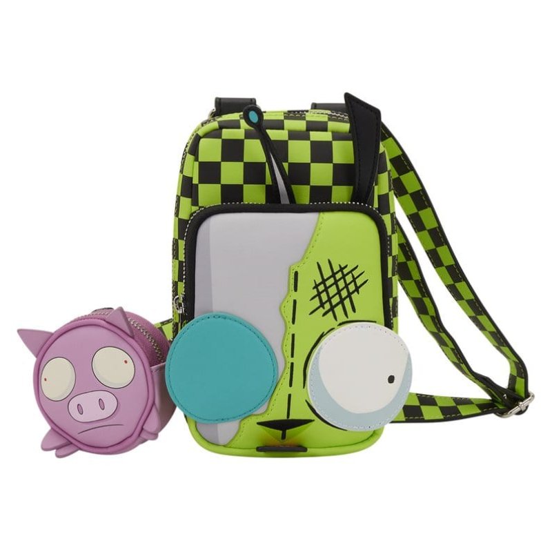 Nickelodeon by Loungefly Crossbody Invader Zim Gir Cellphone