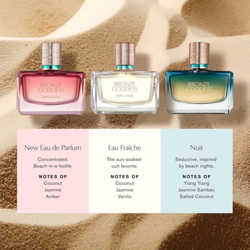 Estee Lauder Bronze Goddess Eau De Parfum Spray with Notes of Tiare Flower