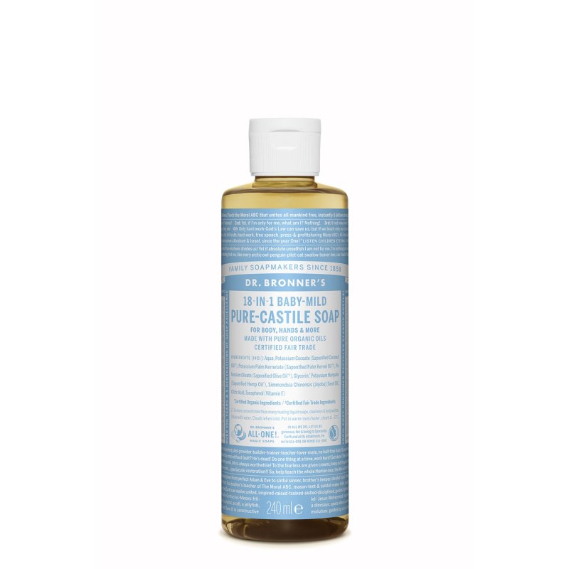 Dr.Bronner's 18-IN-1 240 ml Savon liquide 1 pièce(s)