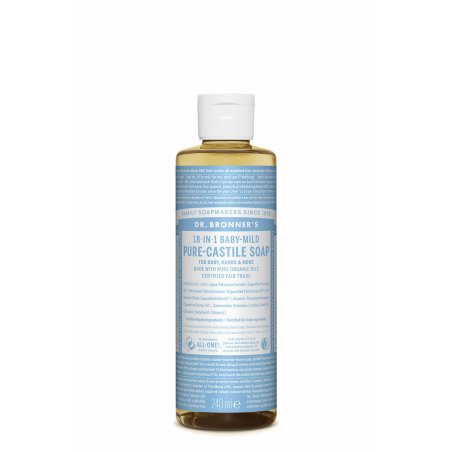 Dr. Bronner's Baby Mild Liquid Soap 240ml