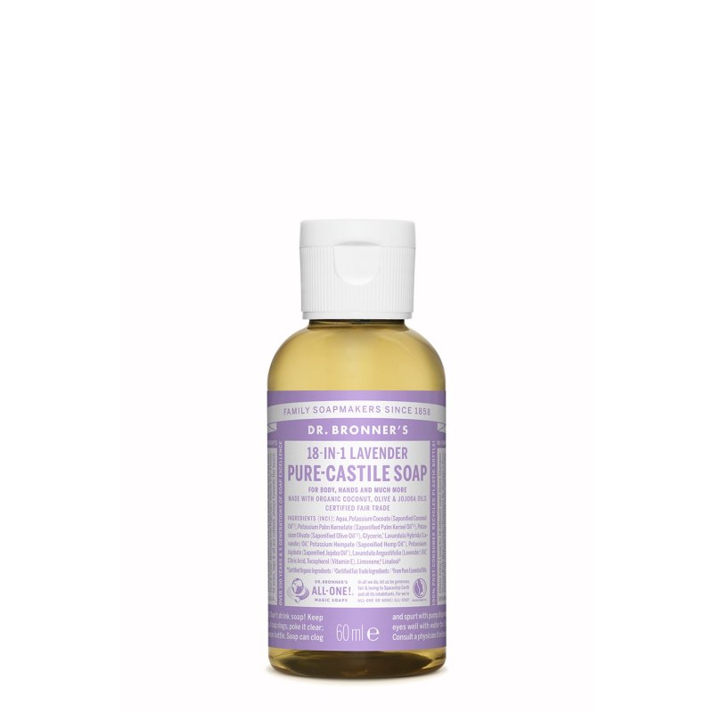 Dr.Bronner's 18-IN-1 60 ml Savon liquide 1 pièce(s)