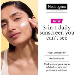 Neutrogena Ultra Sheer Invisible Fluid Sunscreen Age Shield SPF 50 50ml