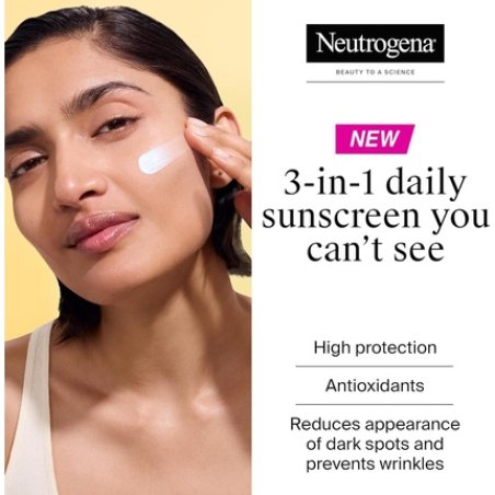 Neutrogena Ultra Sheer Invisible Fluid Sunscreen Age Shield SPF 50 50ml