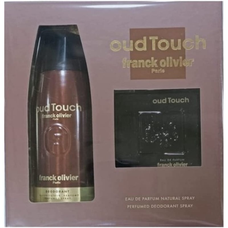 Franck Olivier Oud Touch Eau de Parfum 100ml with Deodorant 250ml - Coffret
