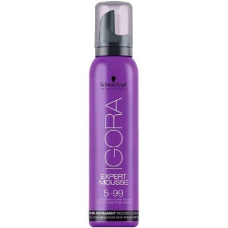 Schwarzkopf IG ExpertMousse 5-99 Extra Light Brown Violet 100ml