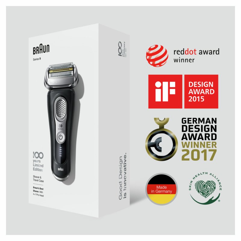 Braun Series 9 Wet & Dry Foil shaver Trimmer Black