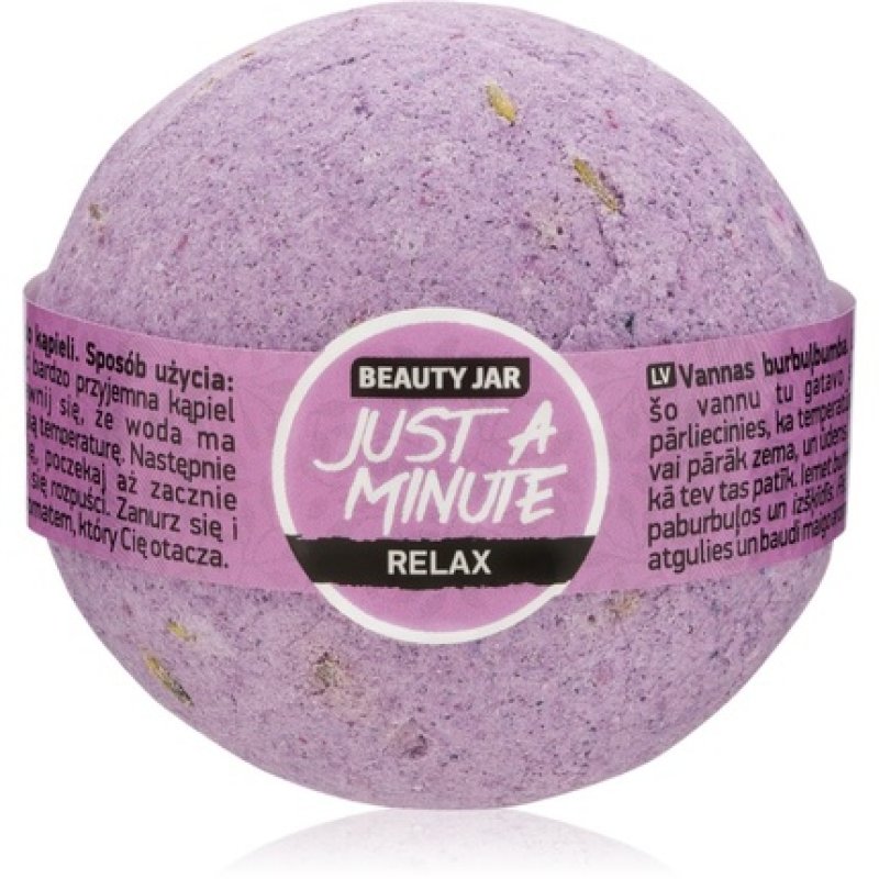 Beauty Jar Just A Minute Effervescent Bath Bomb With Lavender 150 G