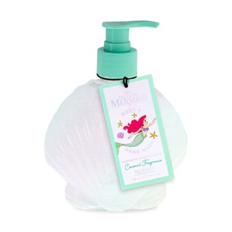 MAD Beauty Disney The Little Mermaid 2-in-1 Hand & Body Wash Coconut & Sea Salt Fragranced Iridescent Shell-Shaped