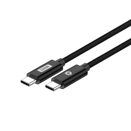 Conceptronic ETTA03B12 câble USB USB 2.0 1,2 m USB C Noir