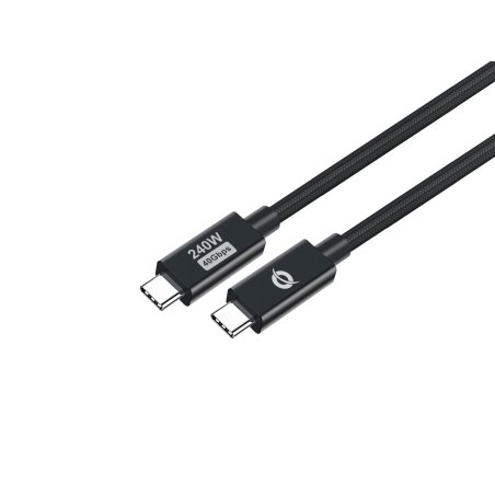 Conceptronic ETTA04B20 câble USB USB4 Gen 3x2 2 m USB C Noir
