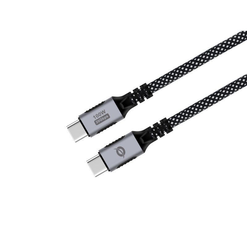 Conceptronic ETTA07B20 câble USB USB 3.2 Gen 2x2 2 m USB C Noir