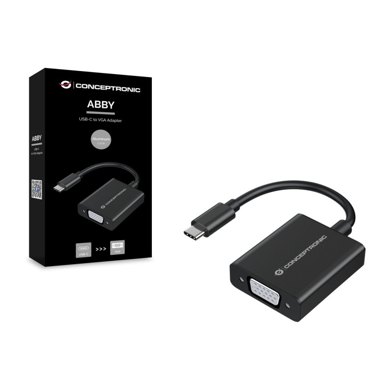 Conceptronic ABBY05B adaptateur graphique USB 1920 x 1080 pixels Noir