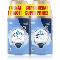 Glade Pure Clean Linen Automatic Air Freshener Refill 2x269 Ml