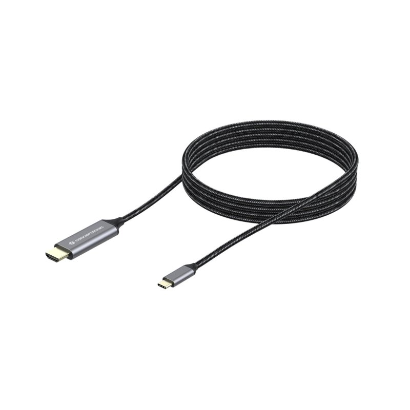 CONCEPTRONIC Adapter USB-C3.2-HDMI2.0 4K/60Hz 2.00m gr