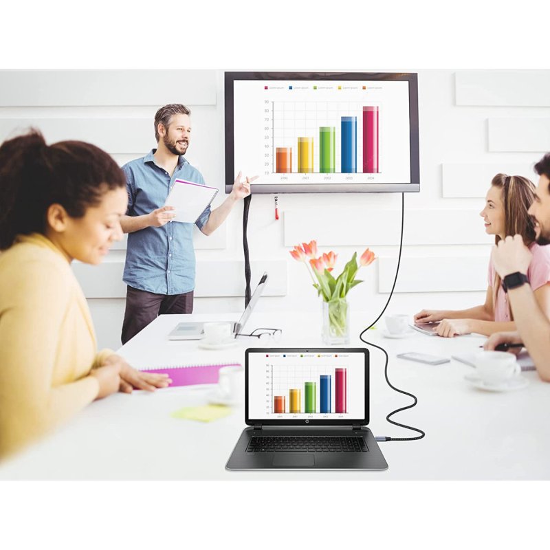 CONCEPTRONIC Adapter USB-C3.2-HDMI2.0 4K/60Hz 2.00m gr