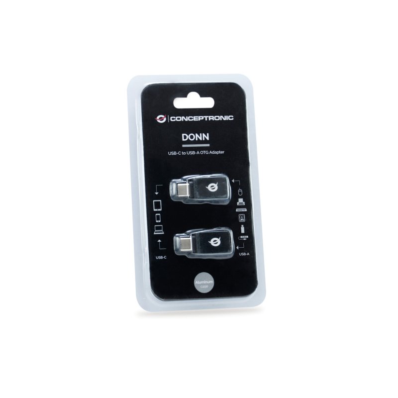 CONCEPTRONIC Adapter USB-C3.2-USB-A3.0 2Stk 10Gbs OTG gr