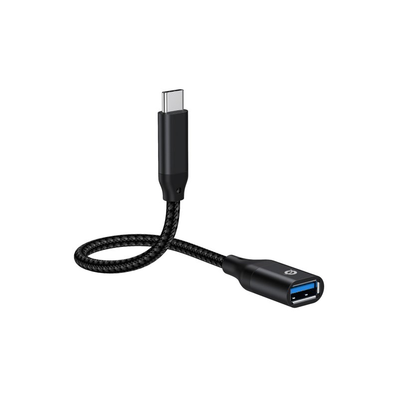 Conceptronic ABBY18B USB 3.2 Gen 2 to USB-A OTG Adapter