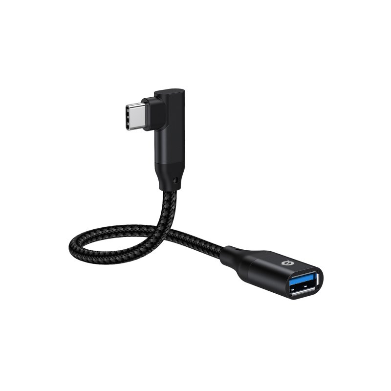 Conceptronic ABBY19B USB 3.2 Gen 2 90° angled to USB-A OTG Adapter