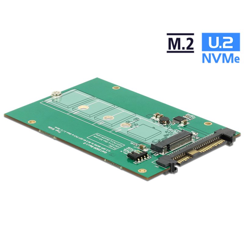 Konverter U.2 SFF-8639 M.2 NVMe Key M