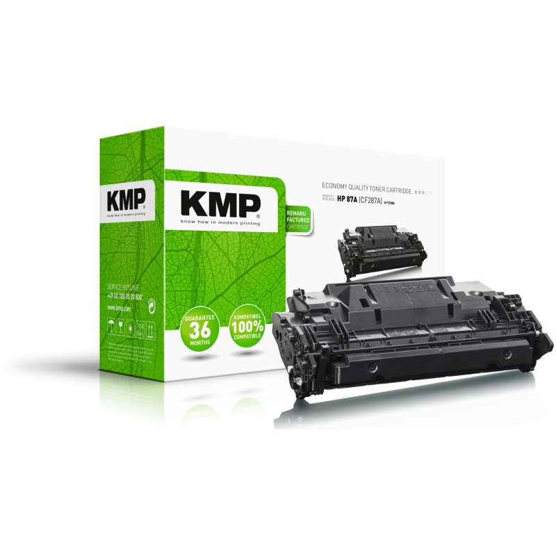 KMP Toner HP CF287A black 12000 S. H-T238A remanufactured