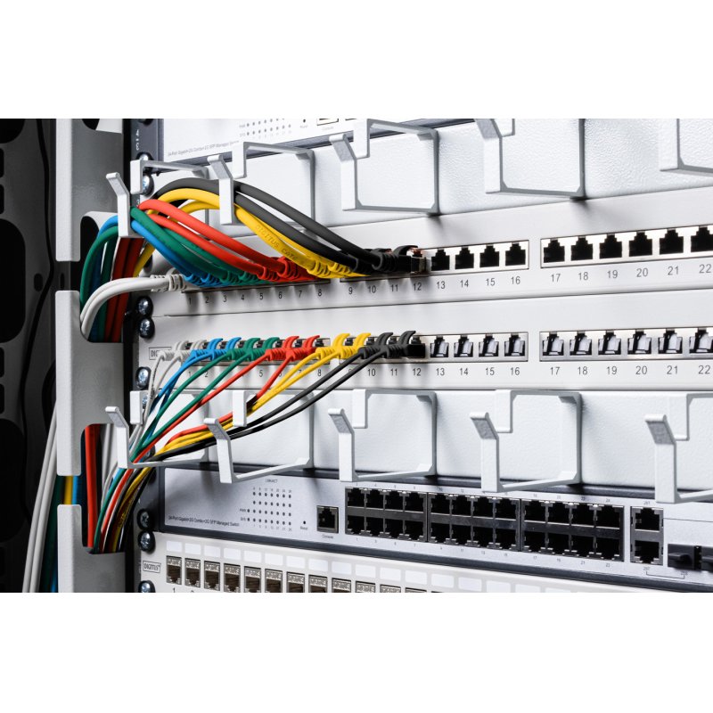 CAT 6 U-UTP Slim Patchkabel, 0,5 m, Grün