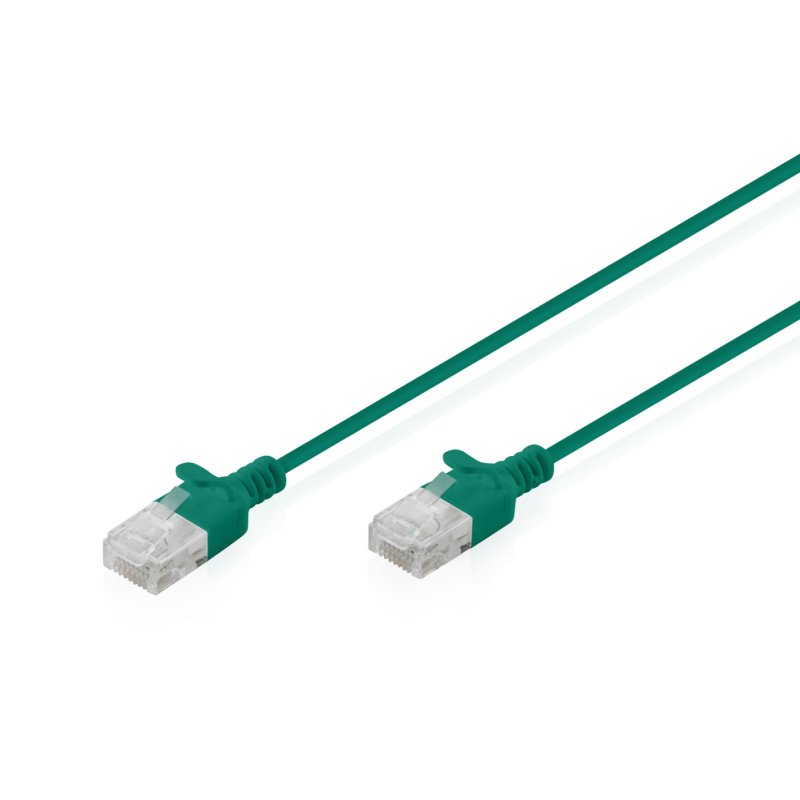 CAT 6 U-UTP Slim Patchkabel, 5 m, Grün