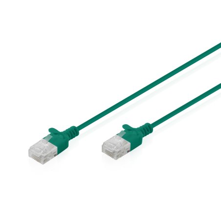 CAT 6 U-UTP Slim Patchkabel, 5 m, Grün